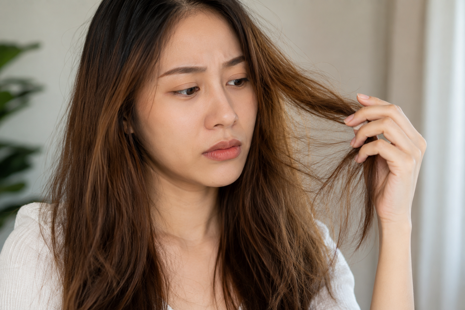 rambut kering