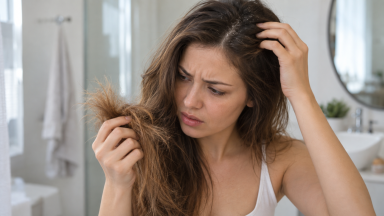 rambut kering dan berketombe